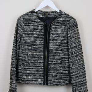 Veste noir & gris Maison 1.2.3